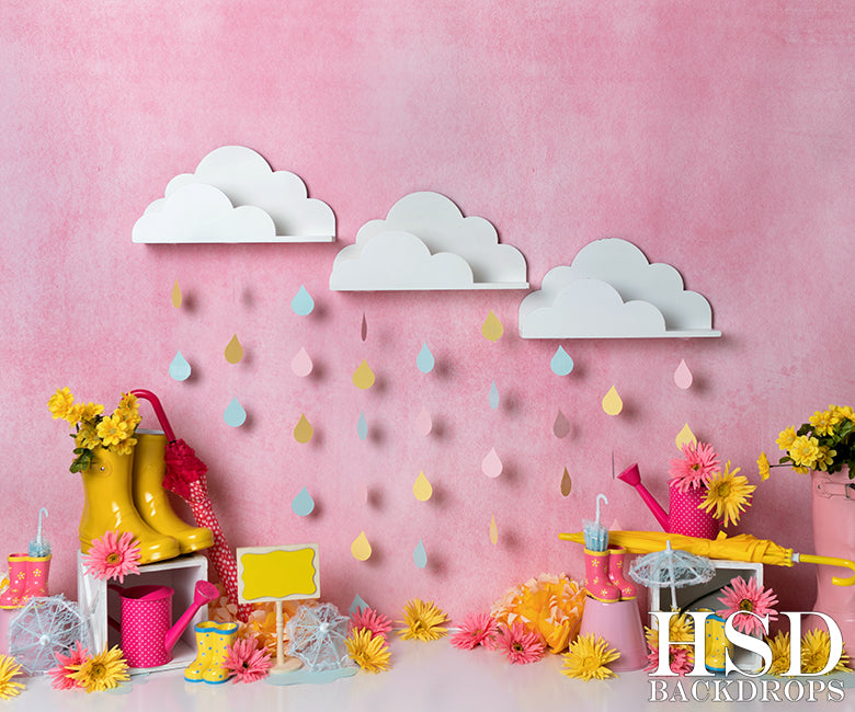 April Showers - HSD Photography Backdrops 