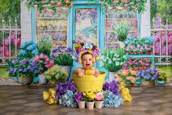 Flower Shop - HSD Photography Backdrops 