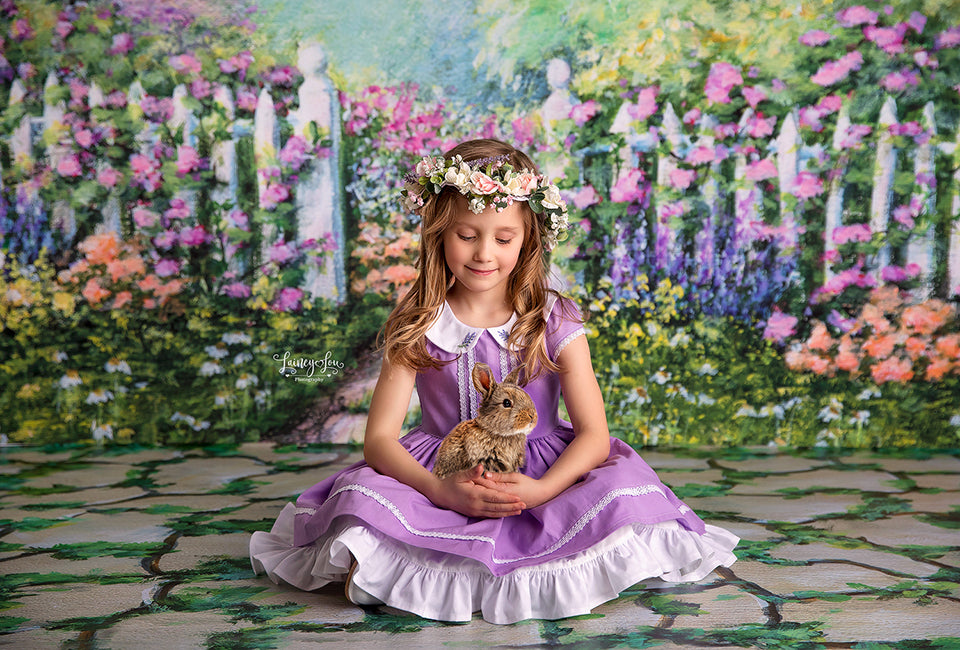 Spring Photography Backdrop Background Photo Props Secret Garden