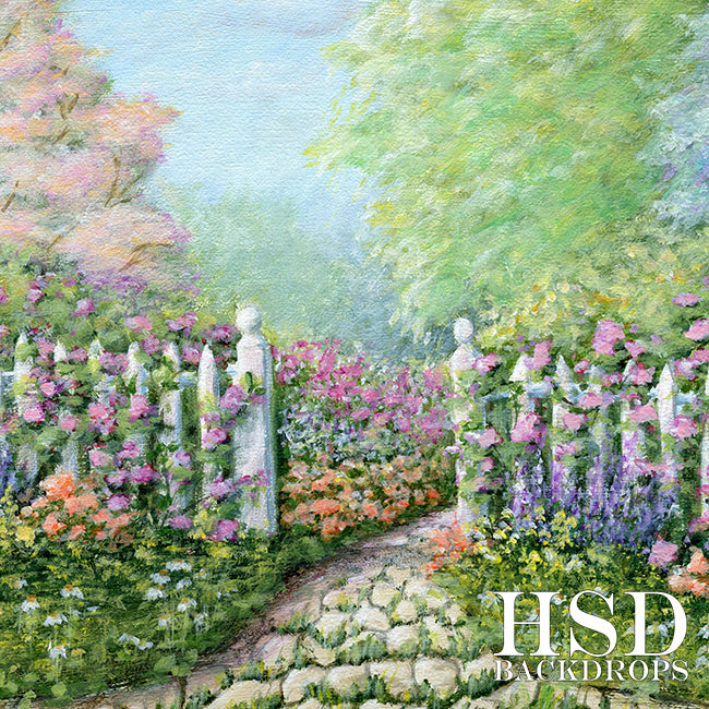 Spring  Secret Garden - HSD Photography Backdrops 