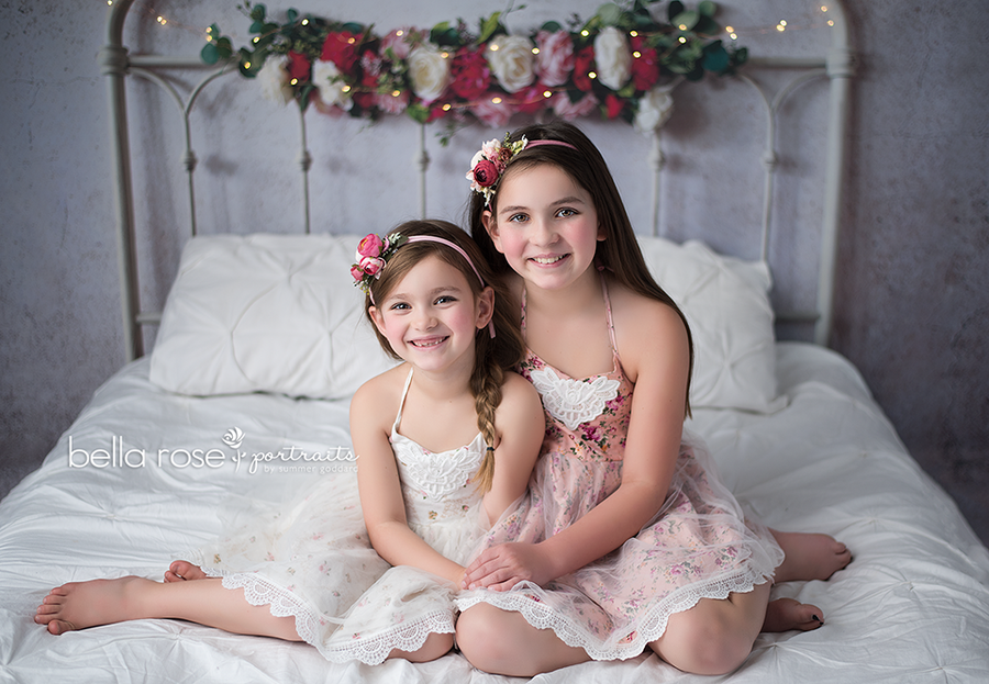 Photography Backdrop | Spring Floral Headboard - HSD Photography Backdrops 