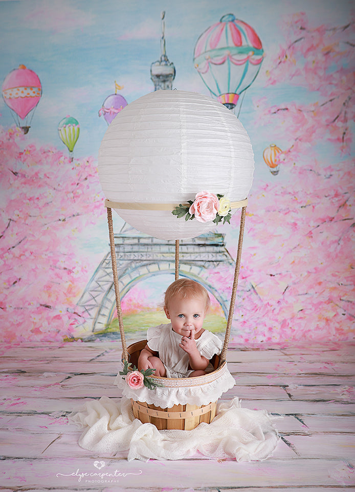Spring Fleurs de Paris Floor - HSD Photography Backdrops 