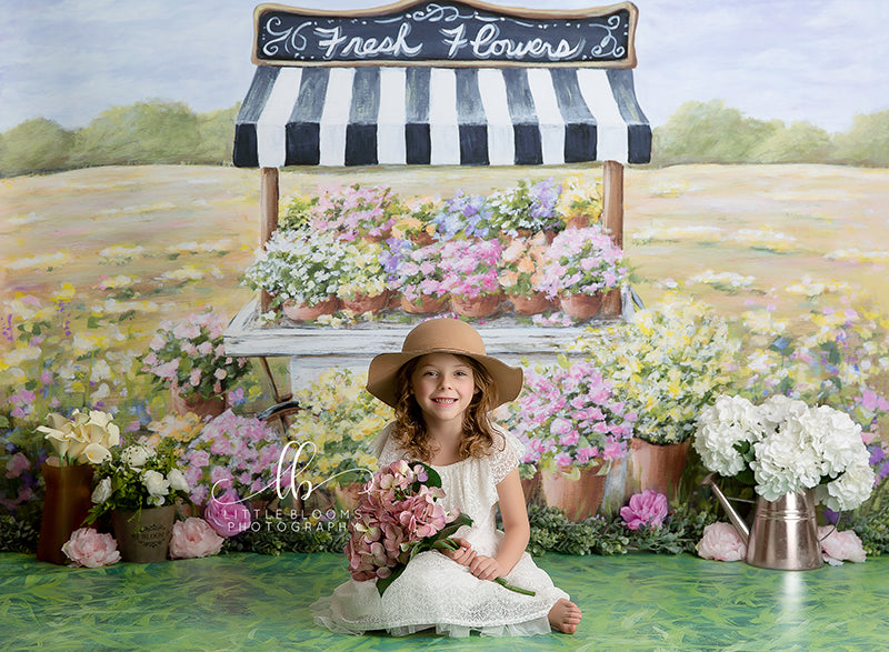 Flower Cart - HSD Photography Backdrops 
