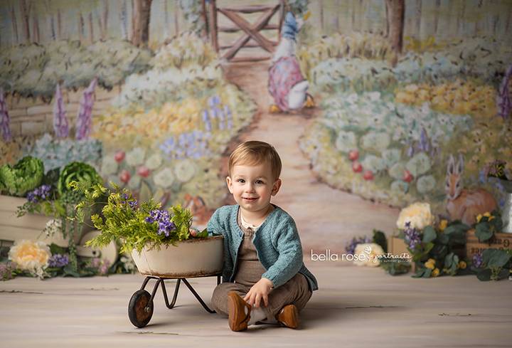 Peter's Garden - HSD Photography Backdrops 