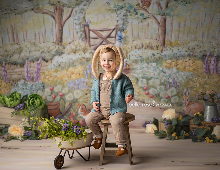 Peter's Garden - HSD Photography Backdrops 