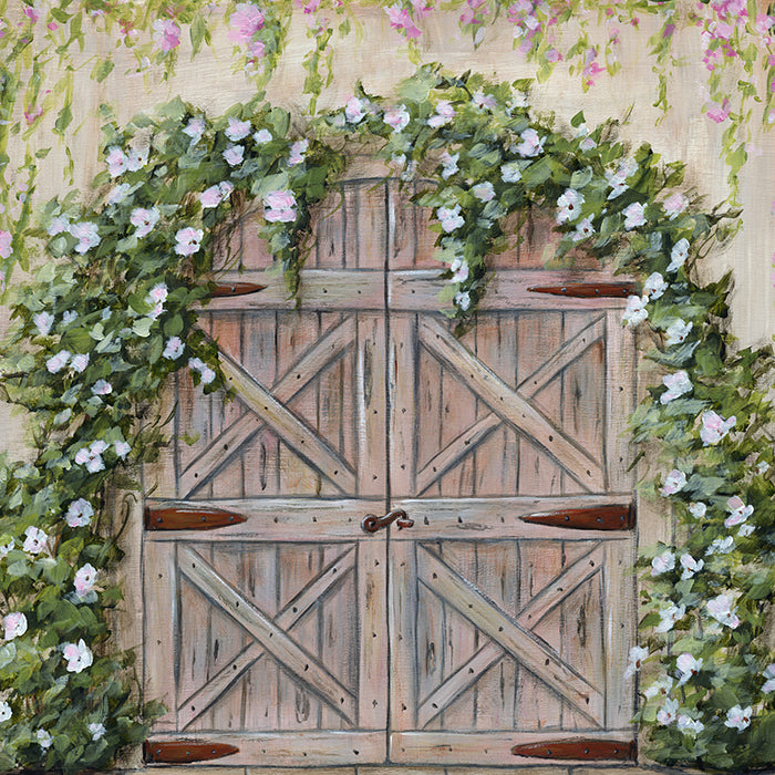 Secret Garden Door - HSD Photography Backdrops 