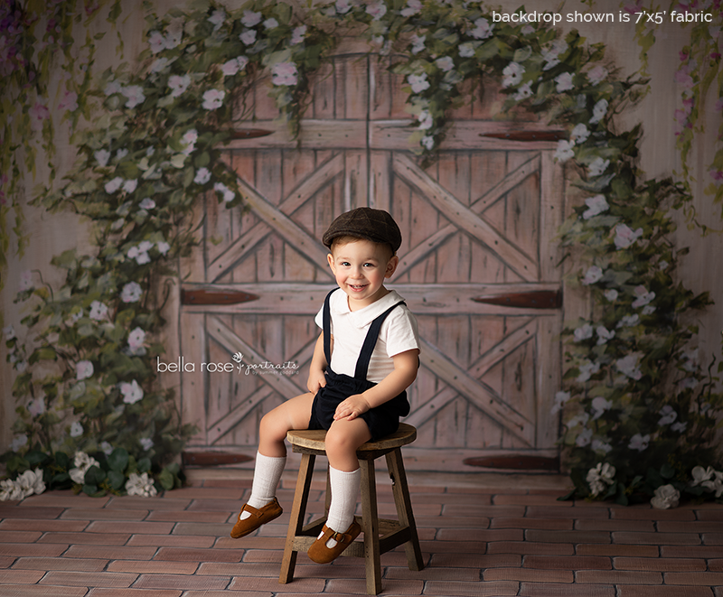 Secret Garden Door - HSD Photography Backdrops 