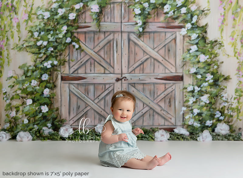 Secret Garden Door - HSD Photography Backdrops 