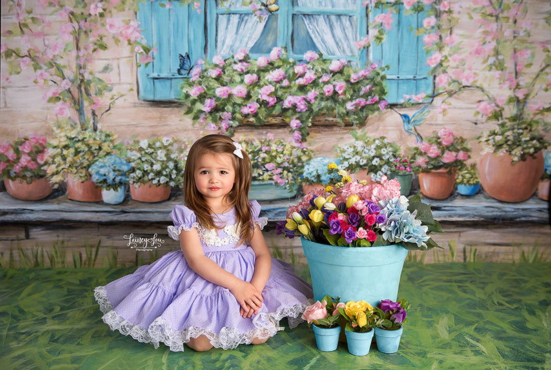 Spring Window Photo Backdrop for Mini Sessions and Studio Photography ...