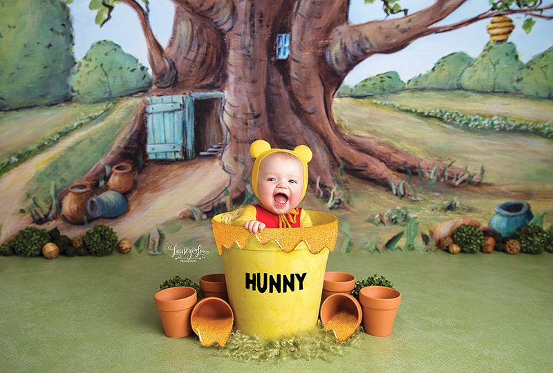 Honey Bear's Tree House - HSD Photography Backdrops 