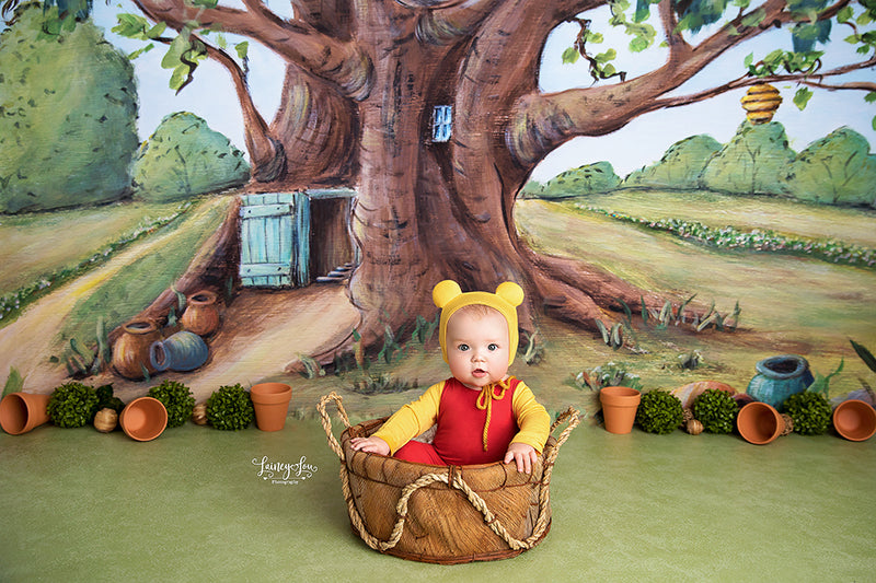 Honey Bear's Tree House - HSD Photography Backdrops 