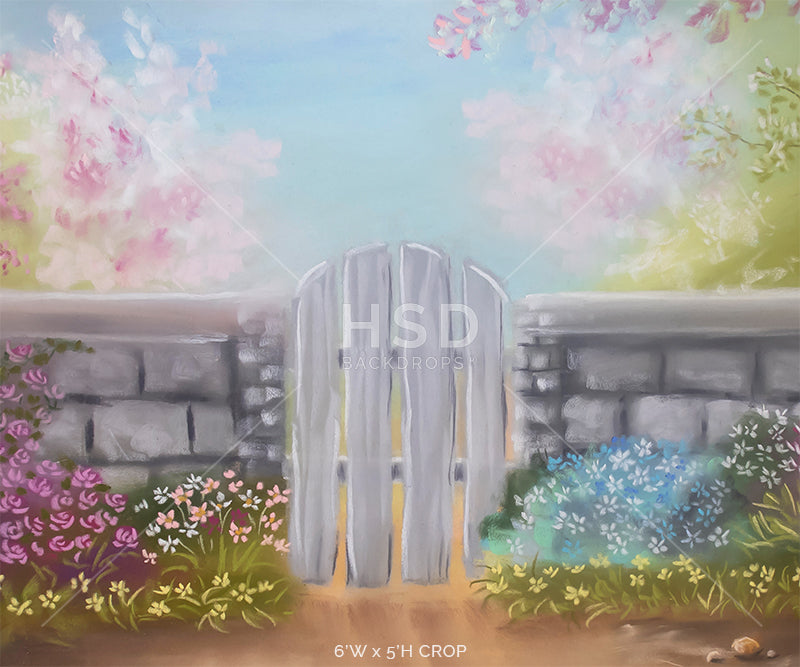 Spring Gate - HSD Photography Backdrops 