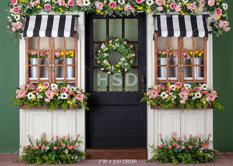 Spring Backdrop for Pictures Flower Shop Background