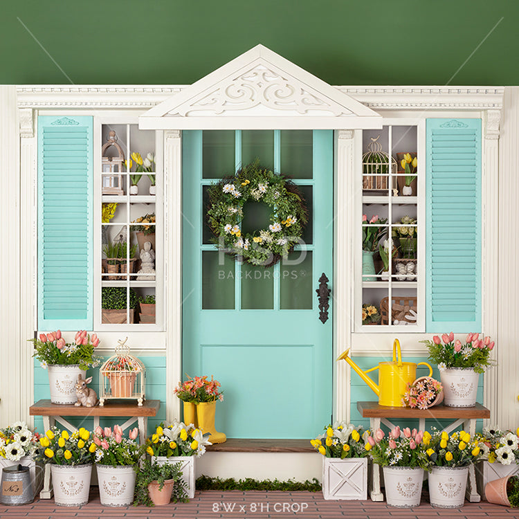 Spring House - HSD Photography Backdrops 