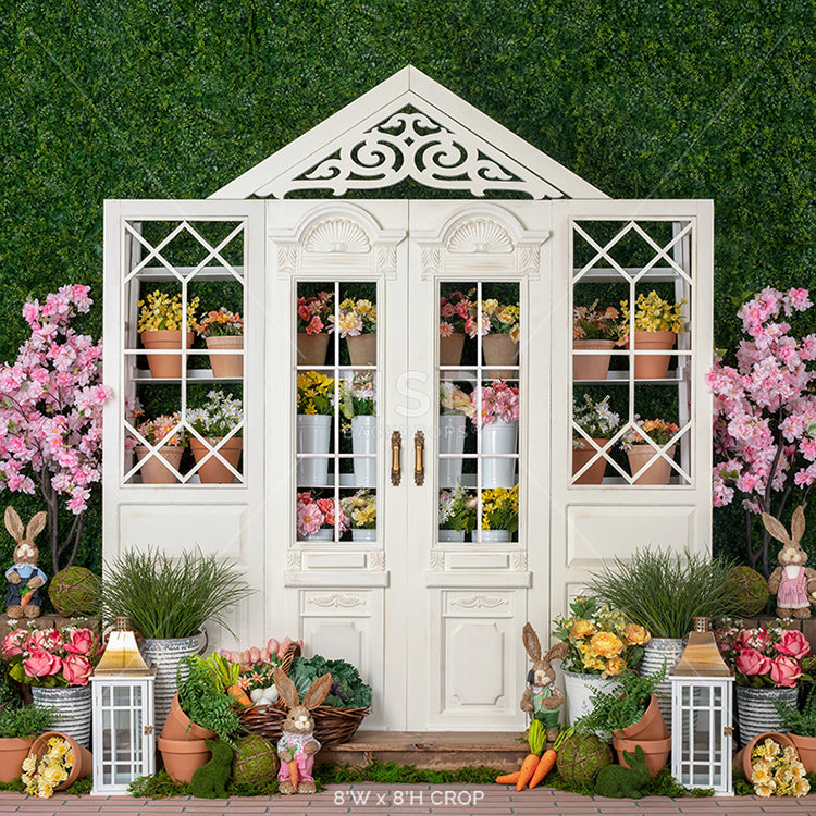 Easter Greenhouse - HSD Photography Backdrops 