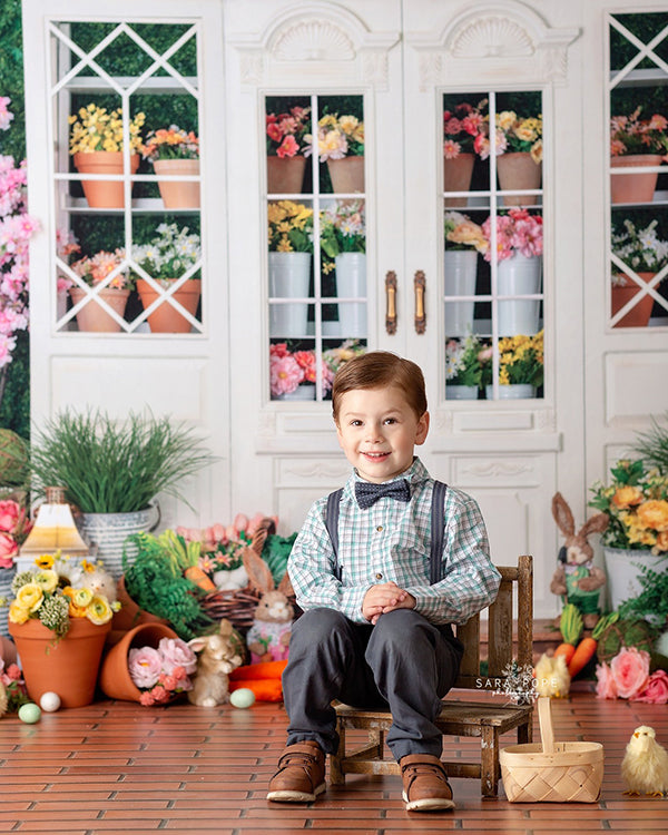 Easter Greenhouse - HSD Photography Backdrops 