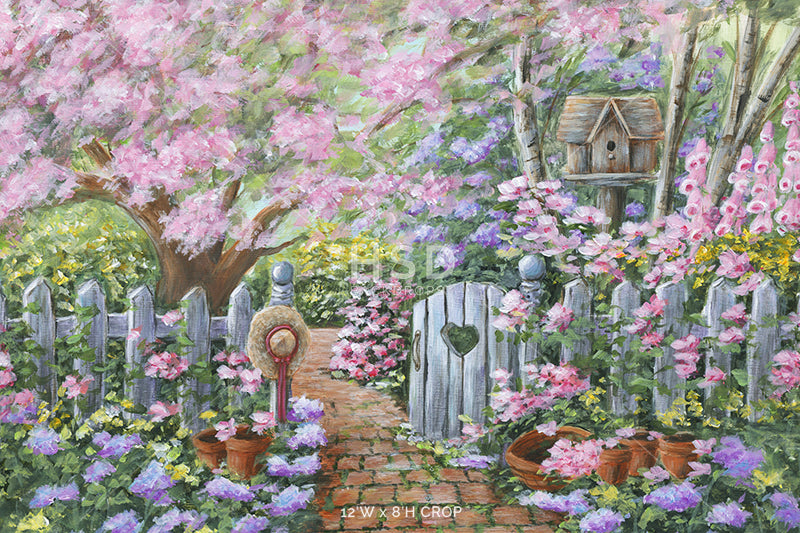 Spring Backdrop Photography. Easter Photo Backdrop for Pictures