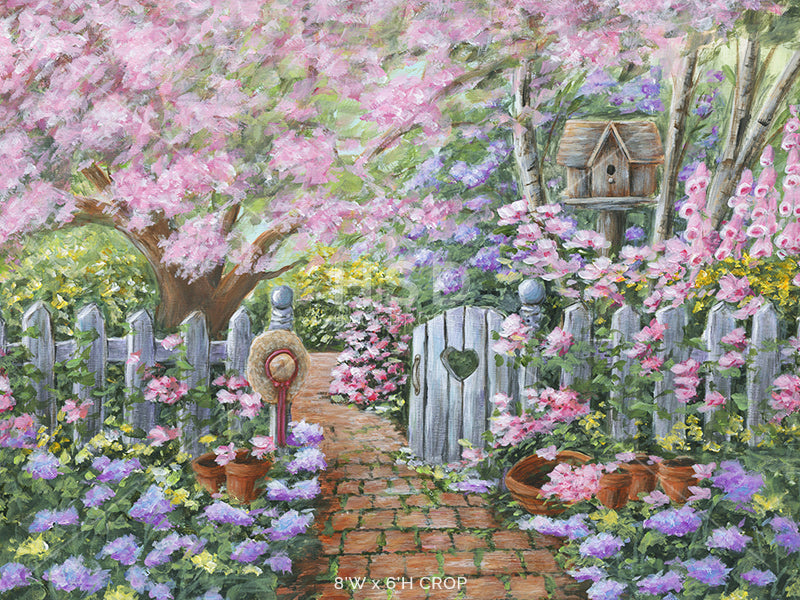 Spring Backdrop Photography. Easter Photo Backdrop for Pictures