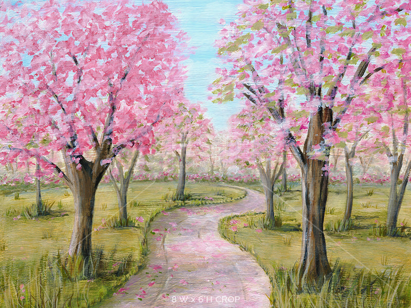 Cherry Blossom Trees - HSD Photography Backdrops 