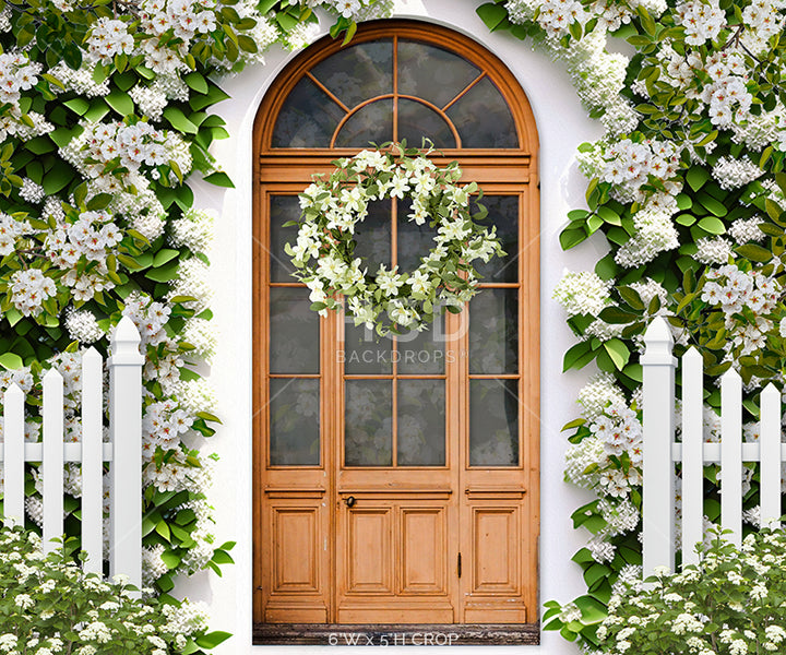 Hedge Wall Door - HSD Photography Backdrops 