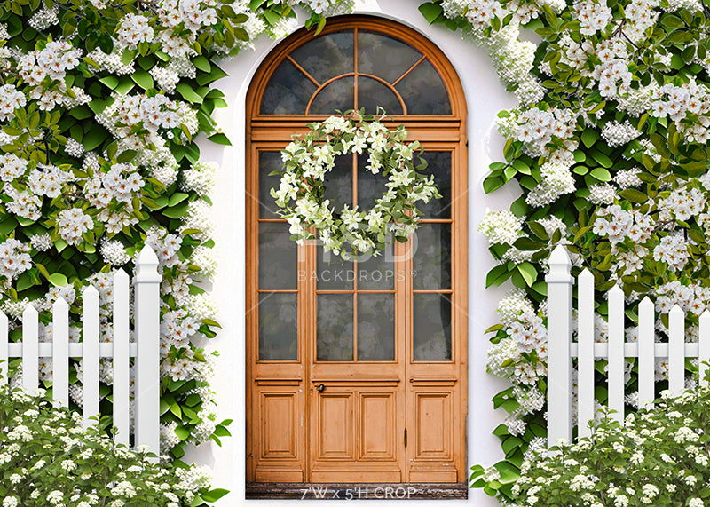 Hedge Wall Door - HSD Photography Backdrops 