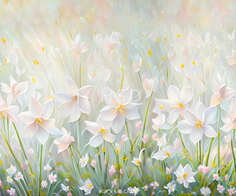 Dreamy Daffodils - HSD Photography Backdrops 