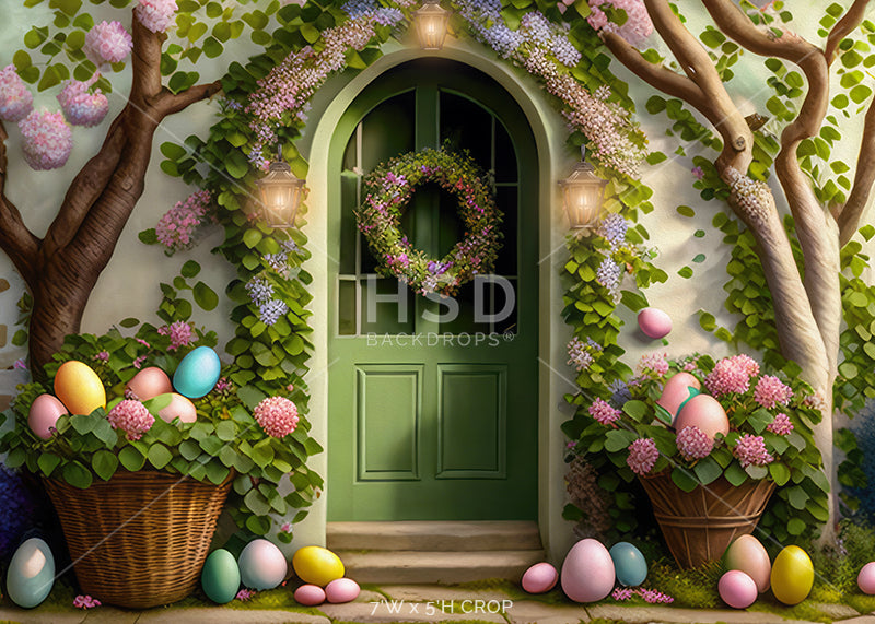 Easter Egg Entrance - HSD Photography Backdrops 