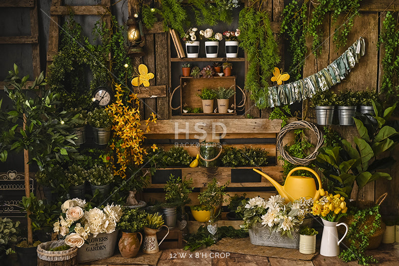 Potting Shed - HSD Photography Backdrops 