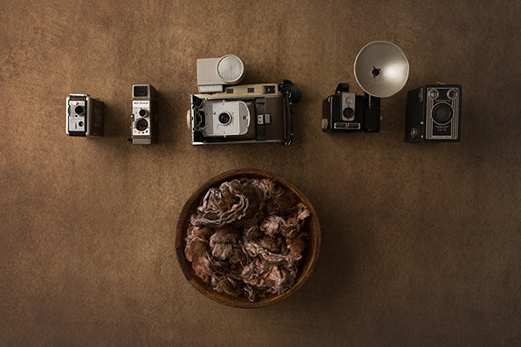 Vintage Cameras | Shutterbug Coll. | Digital - HSD Photography Backdrops 