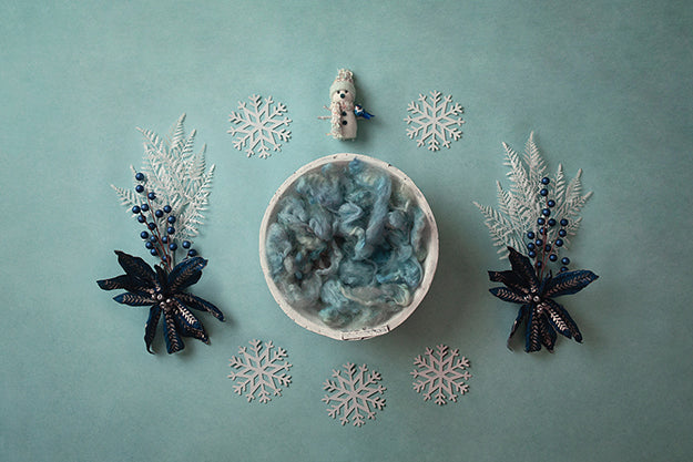 Snow Flurry | Winter Wonderland Coll. | Digital - HSD Photography Backdrops 