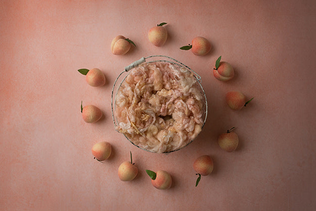 Sweet Peach Coll. | Candied Peach | Digital - HSD Photography Backdrops 