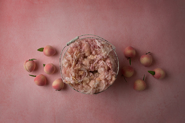Sweet Peach Coll. | Peaches And Cream | Digital - HSD Photography Backdrops 