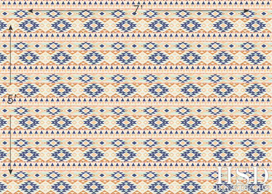 Aztec Pattern - HSD Photography Backdrops 