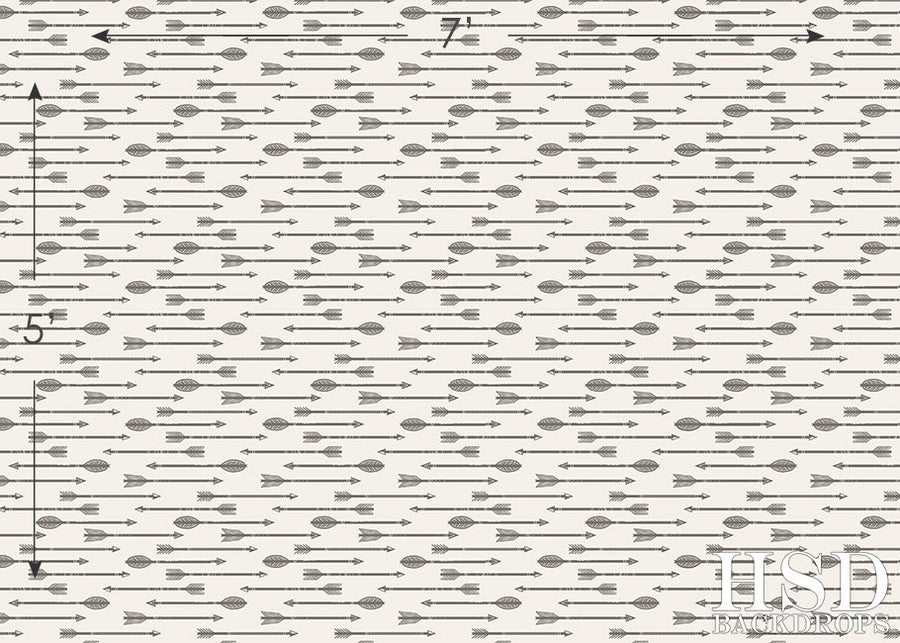 Stamped Arrows - HSD Photography Backdrops 