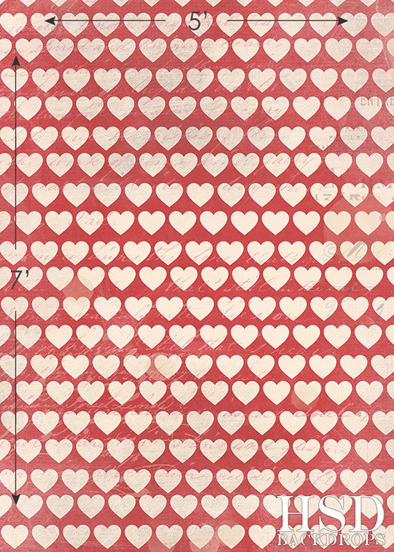 I Heart You - HSD Photography Backdrops 