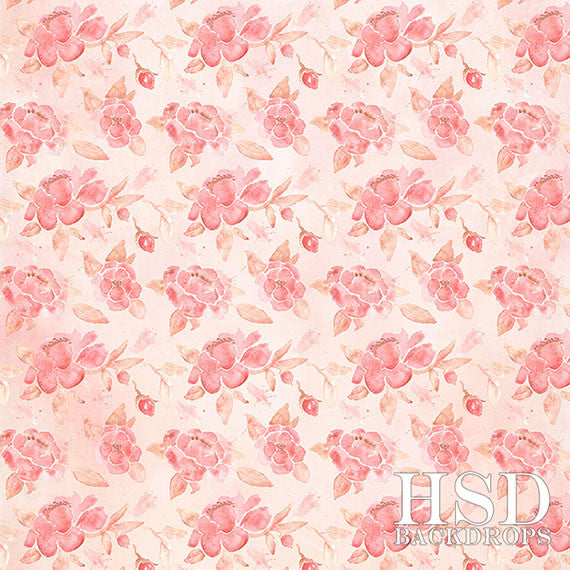 Photography Backdrop - Photo Background | Watercolor Flourish - HSD Photography Backdrops 
