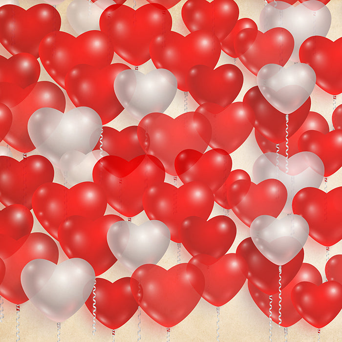 Heart Balloons - HSD Photography Backdrops 