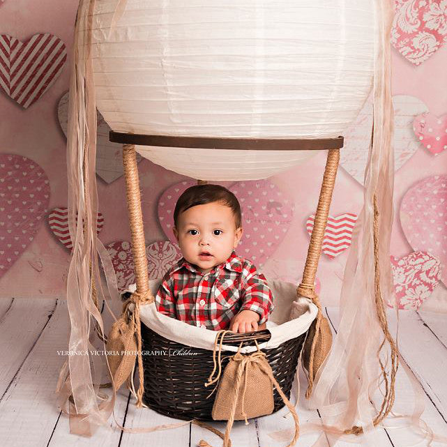 Paper Hearts - HSD Photography Backdrops 