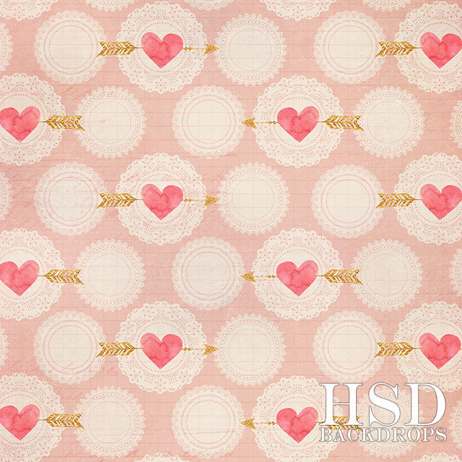 Cupid's Arrow - HSD Photography Backdrops 