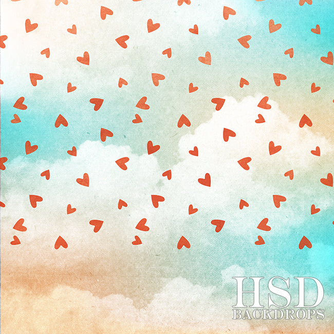 Cupid's Hearts - HSD Photography Backdrops 