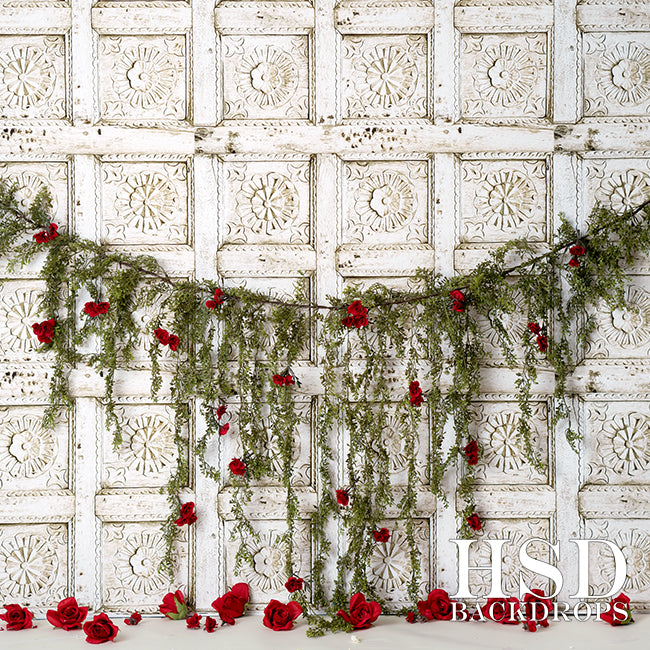 Fotohintergrund "Happy Valentine's Day" Mit Roten Herzen & Ballons – 3x2,5 M Vinyl Für Fotoshootings