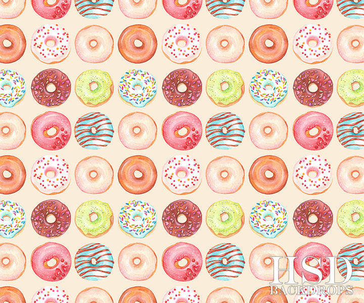 Donut | Sweet Treat - HSD Photography Backdrops 