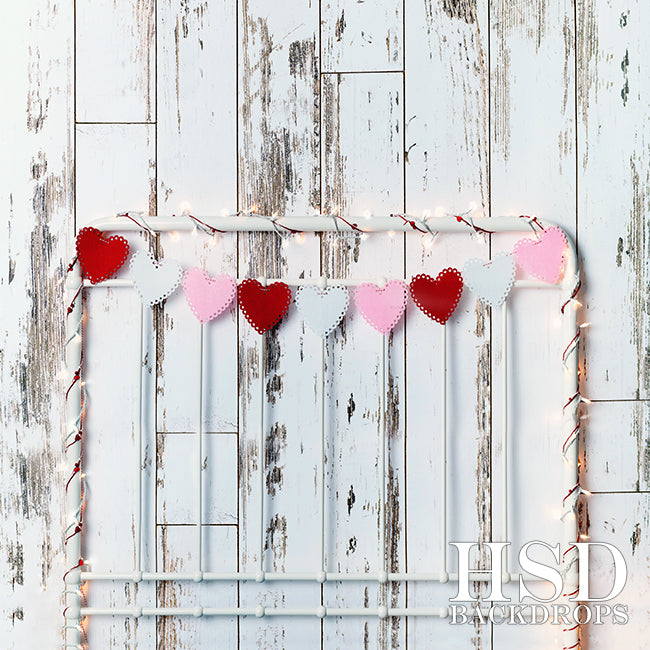 Valentine's Day Headboard - HSD Photography Backdrops 