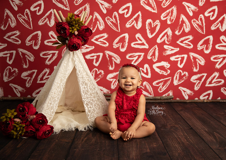 Hello Sweetheart - HSD Photography Backdrops 