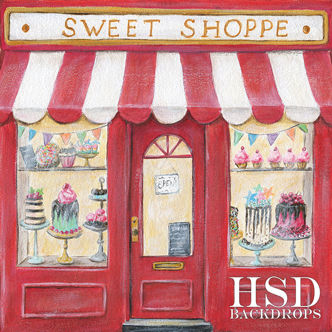 Sweet Shoppe - HSD Photography Backdrops 