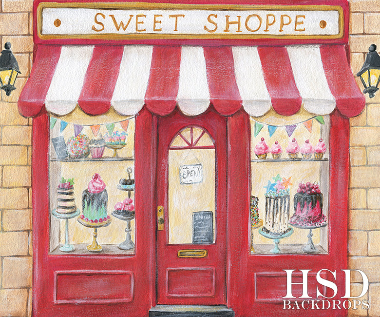 Sweet Shoppe - HSD Photography Backdrops 