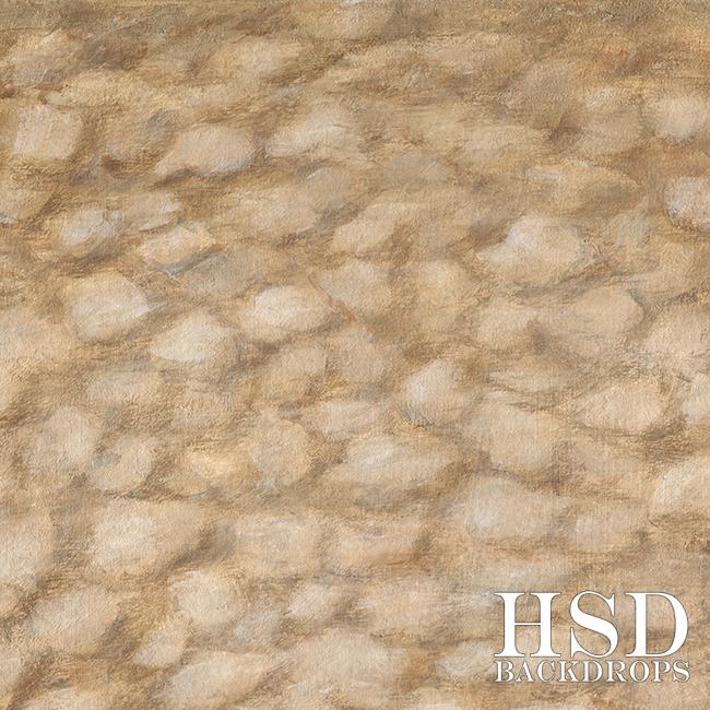 Cobblestone Road Floor Mat - HSD Photography Backdrops 