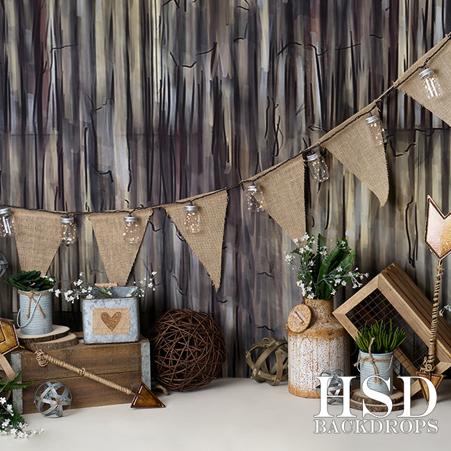 Rustic Love - HSD Photography Backdrops 