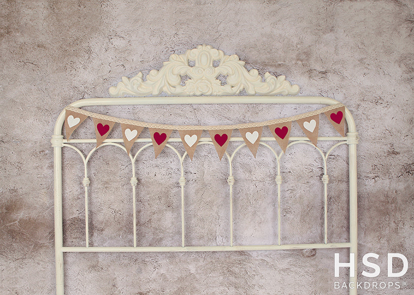 Valentine's Day Banner Headboard - HSD Photography Backdrops 