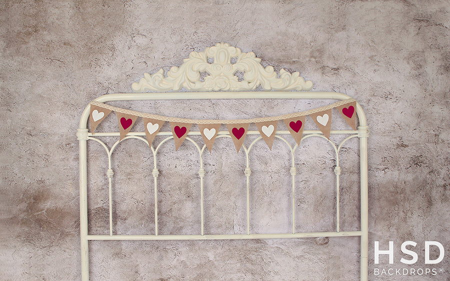 Valentine's Day Banner Headboard - HSD Photography Backdrops 